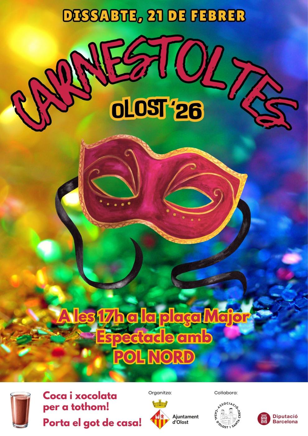Carnestoltes a Olost 2026